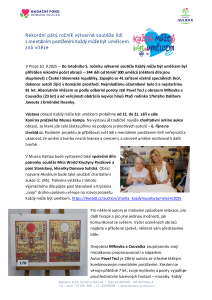 5. ročník výtvarné soutěže Každý může být umělcem