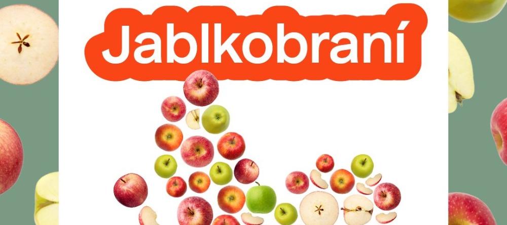 Vizuál akce Jablkobraní na Zámku Ctěnice