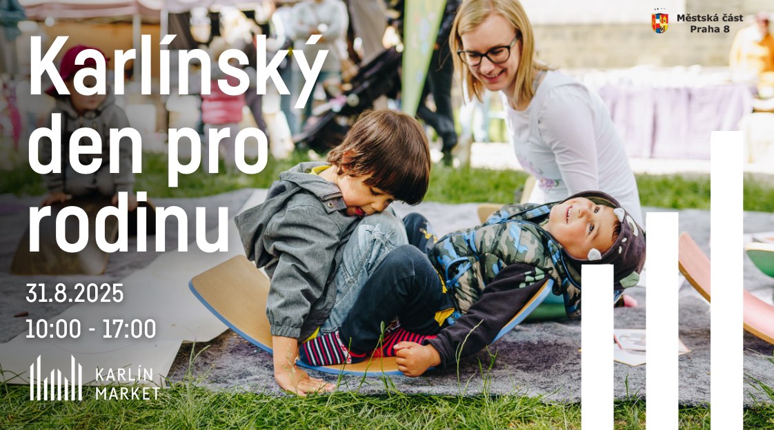 Vizuál akce Karlínský den pro rodinu