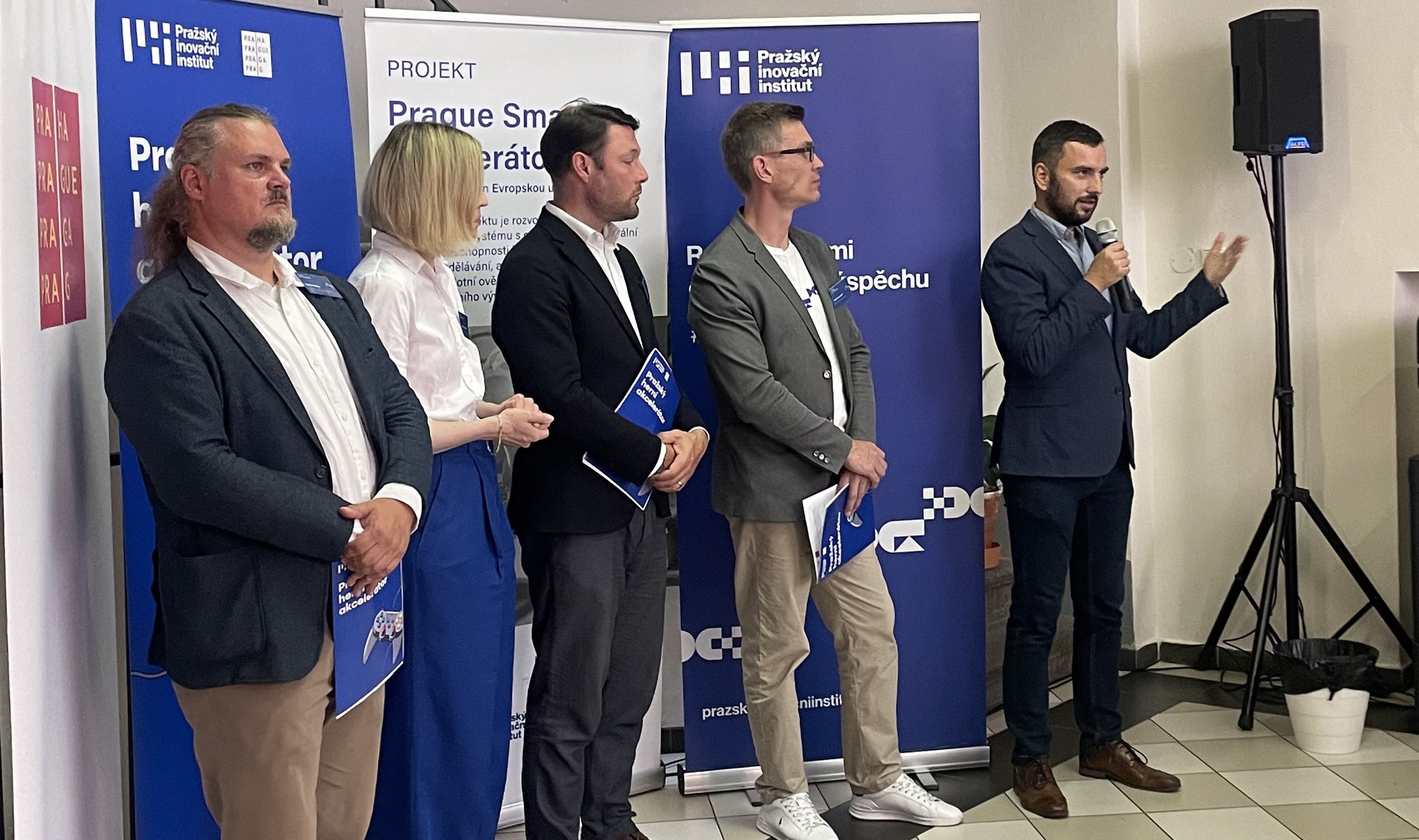 Ze zahájení prvního ročníku Pražského herního akcelerátoru